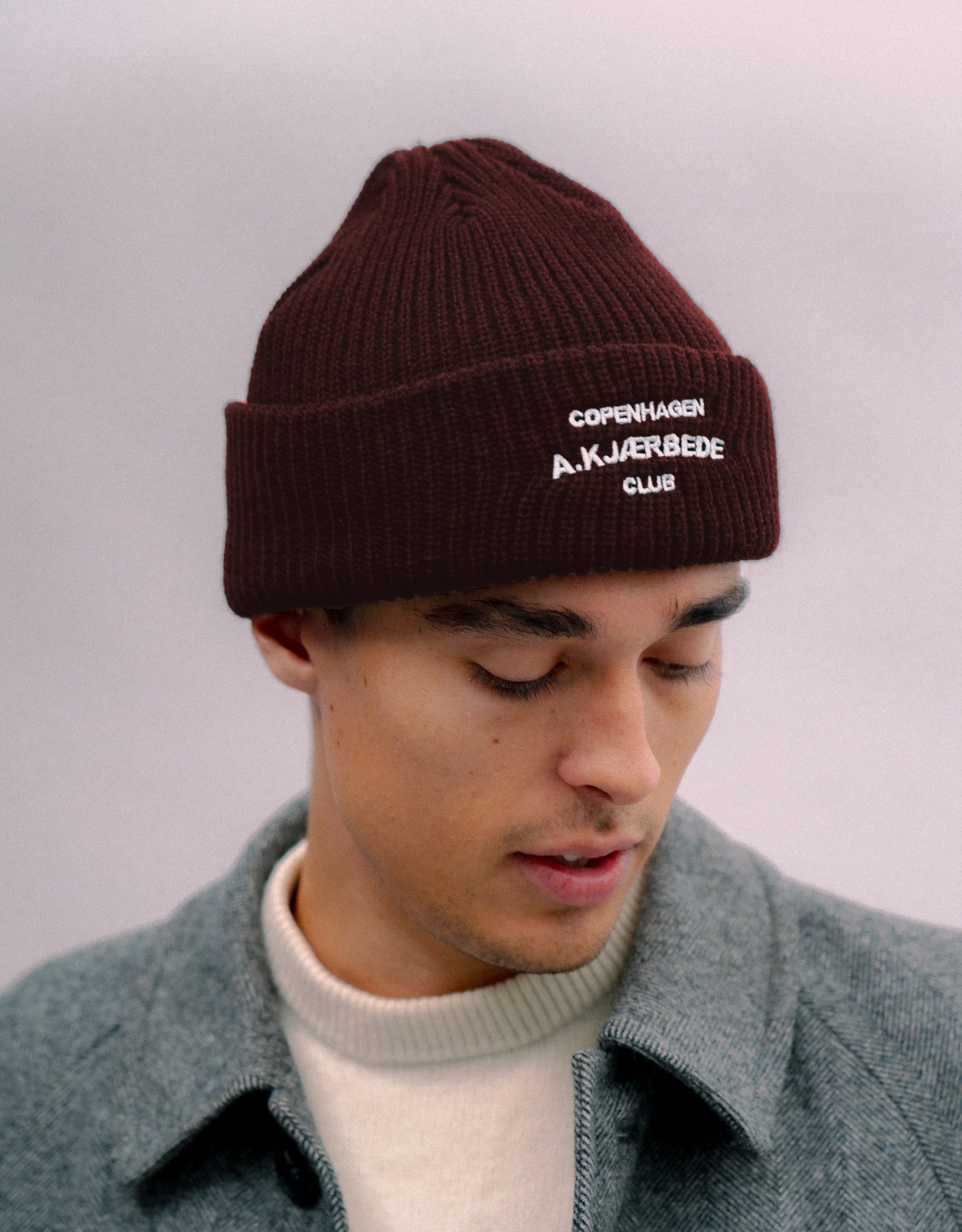 Club Beanie - Burgundy